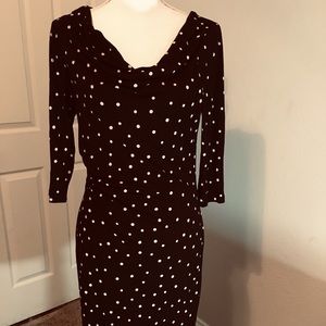 LOFT polka dot dress NWT